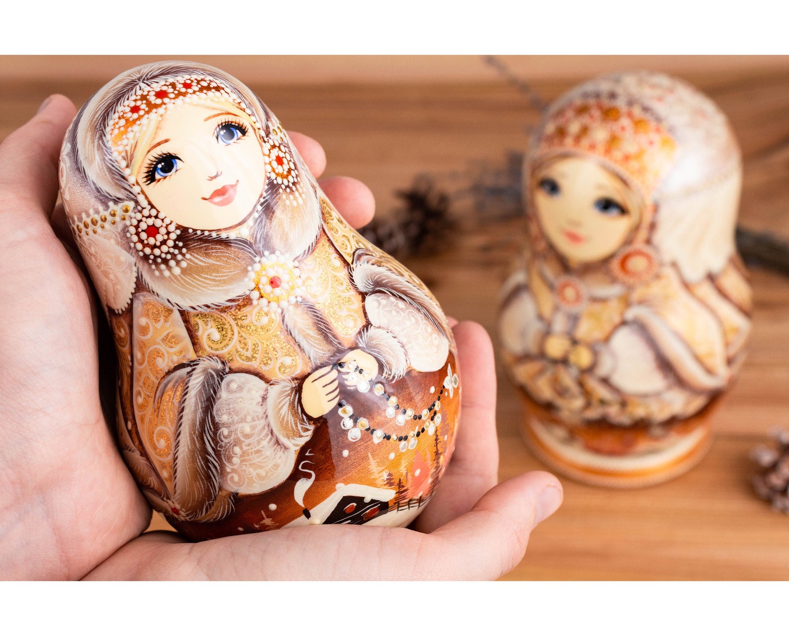 Custom nesting dolls Musical matryoshka Russian matryoshka Etsy