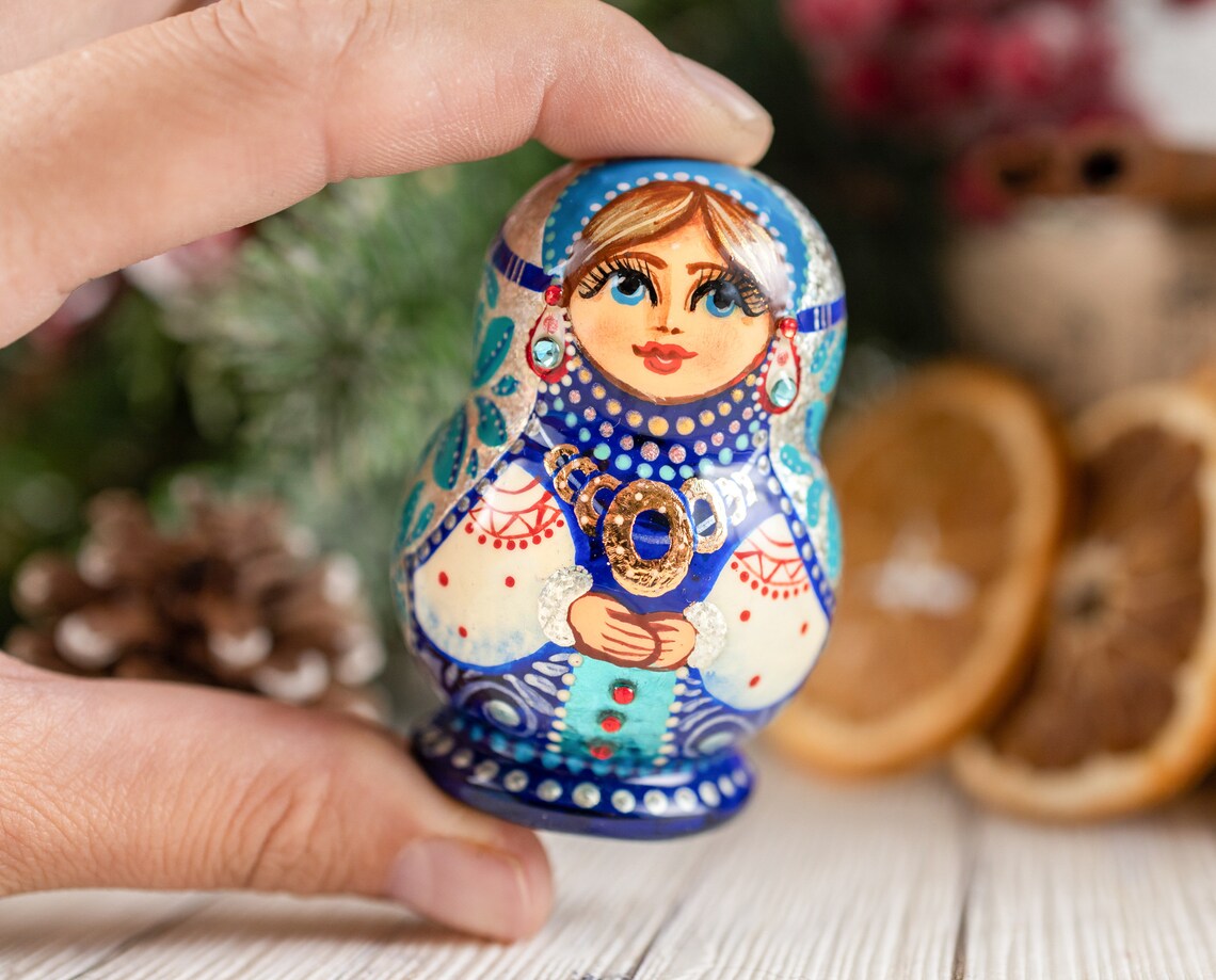 Matryoshka Russian dolls Fridge Christmas Etsy
