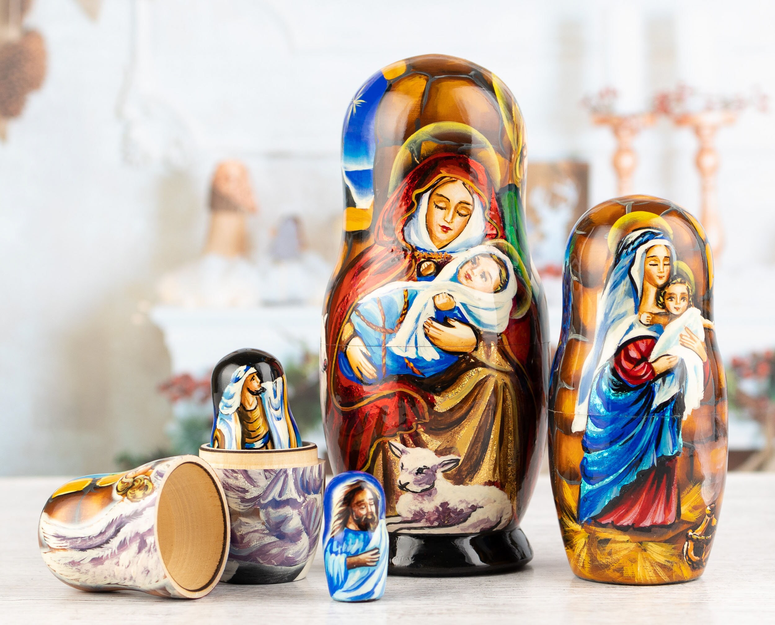 religious nesting dolls