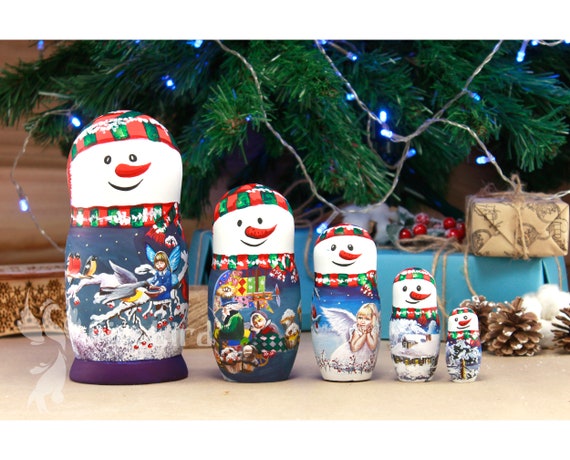 snowman matryoshka