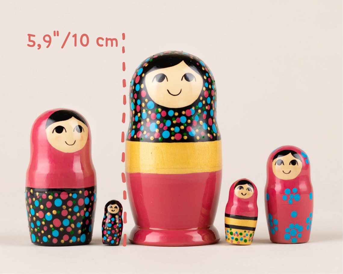 Custom nesting dolls Personalized nesting dolls Babushka Etsy