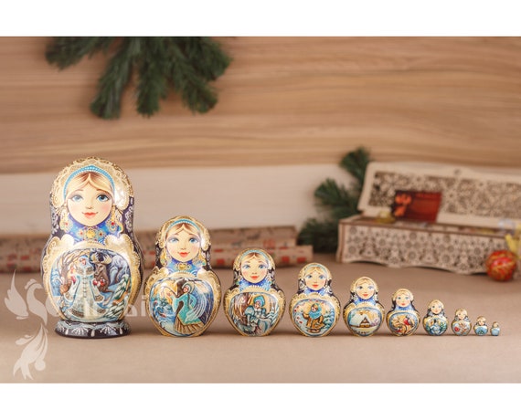 personalized russian dolls