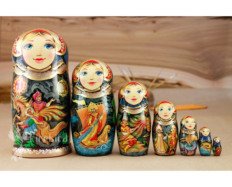 russian nesting dolls etsy