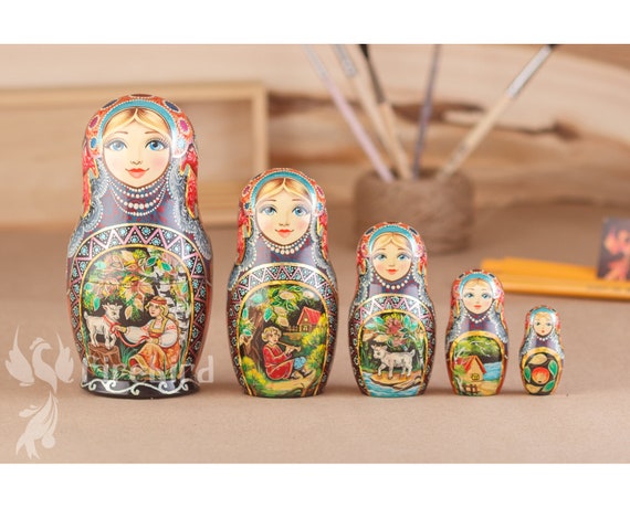 etsy russian nesting dolls