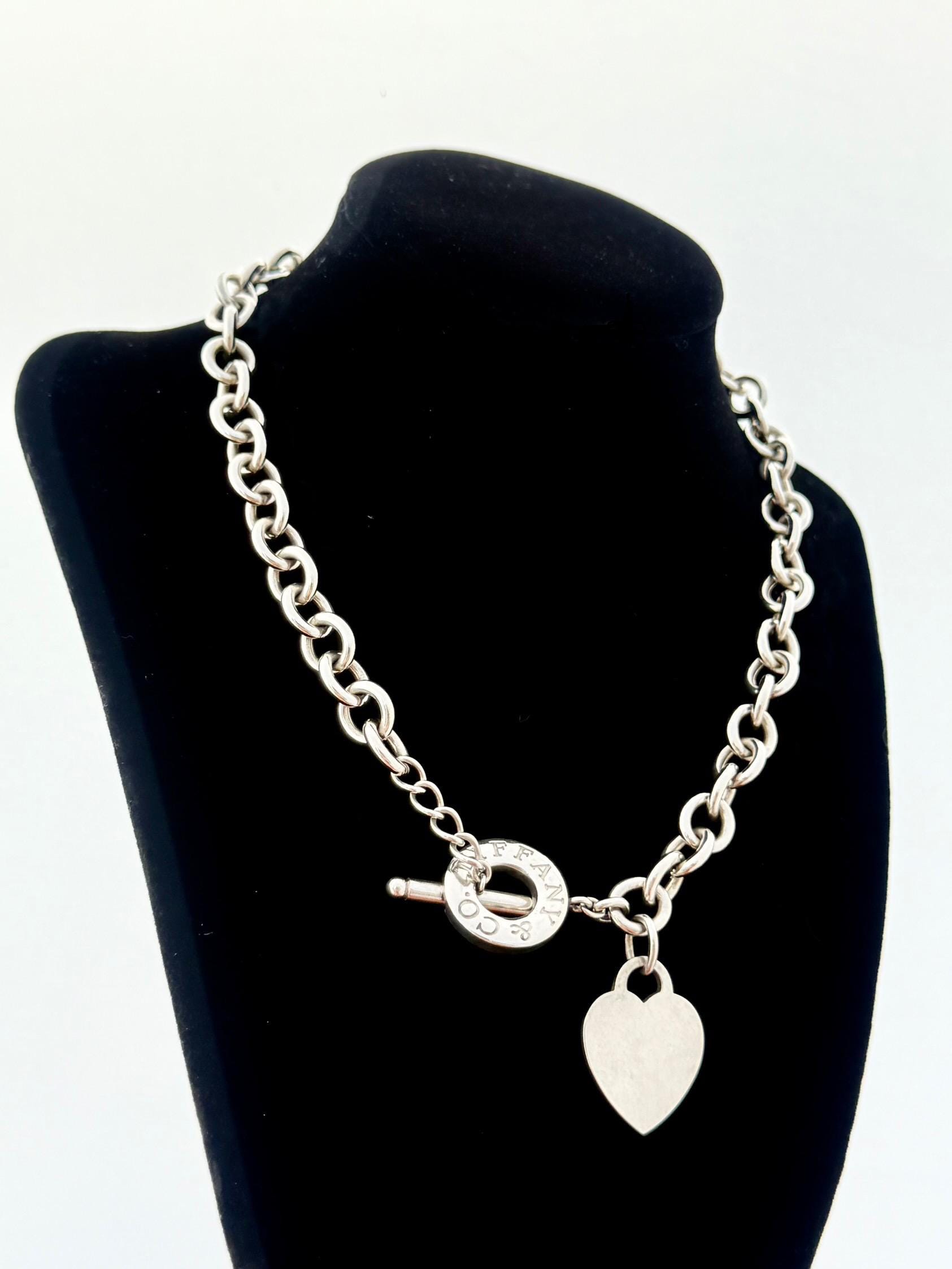 Tiffanys and co toggle necklace - Etsy 日本