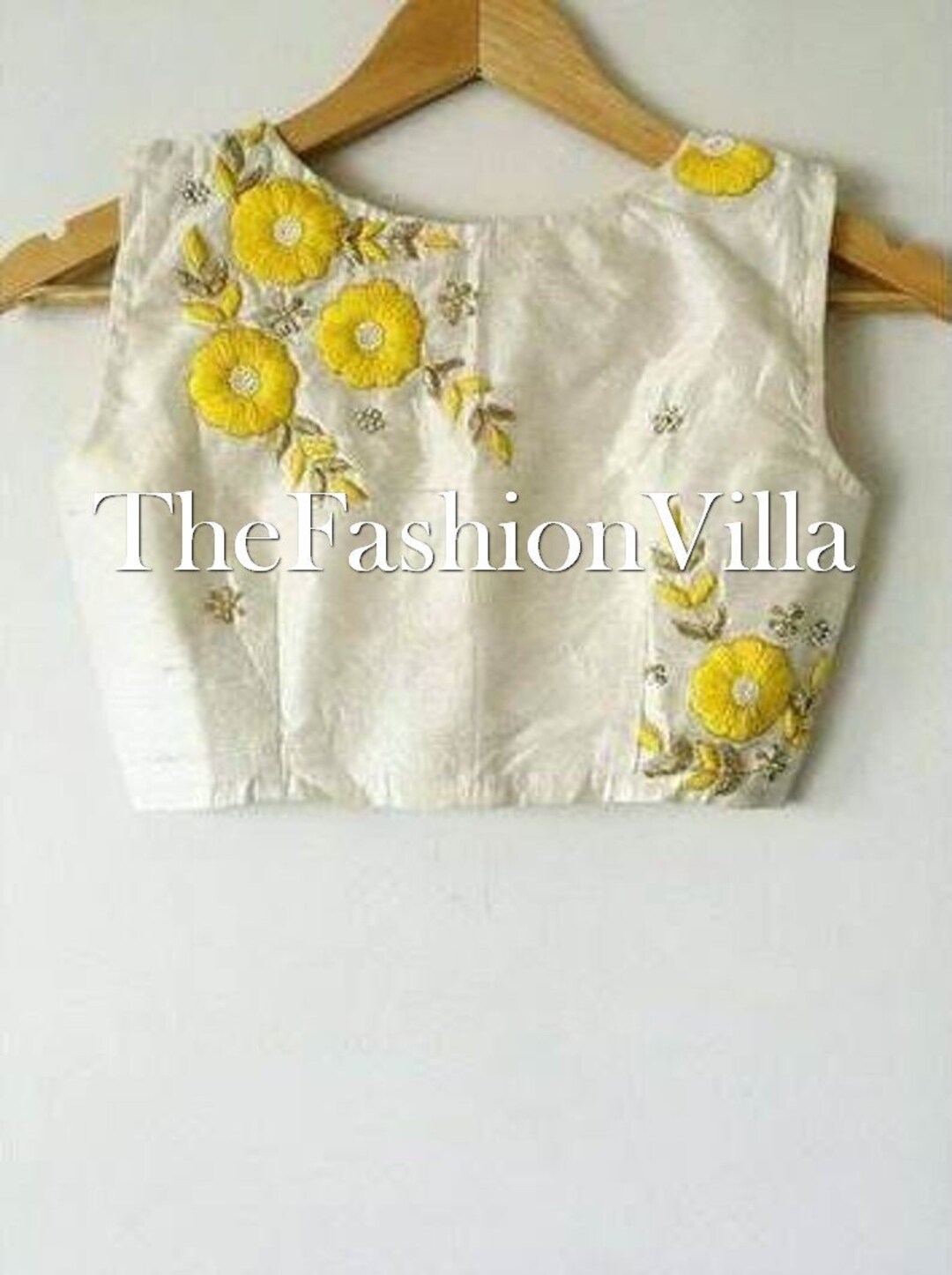ORGUE | 25' SPRING COLLECTION Flower embroidery blouse color