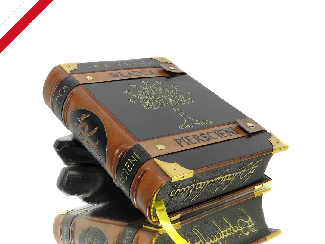 The Lord of the Rings J. R. R. Tolkien Artistic Bookbinding Polish