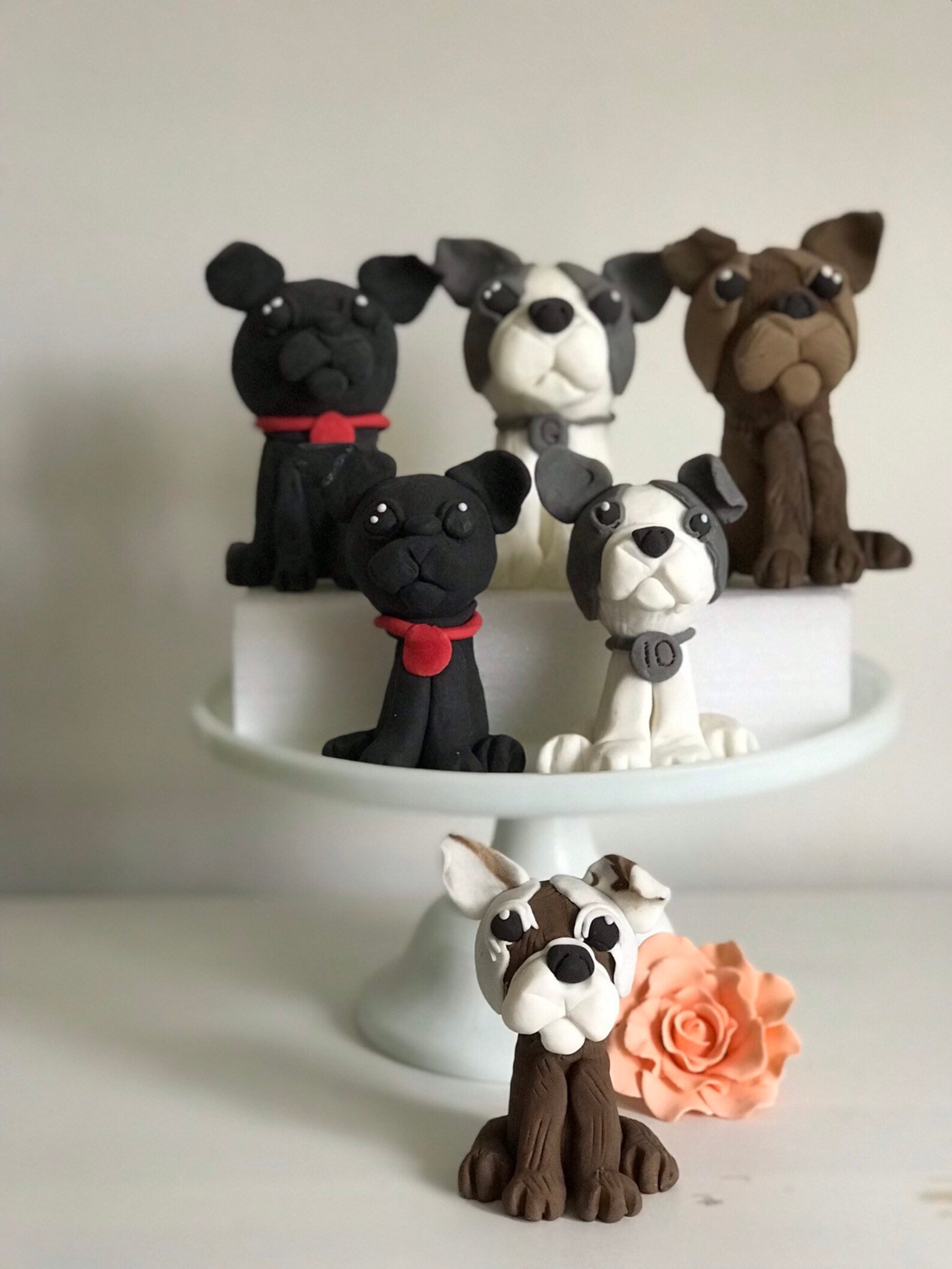 Dog Cake Toppers Etsy UK