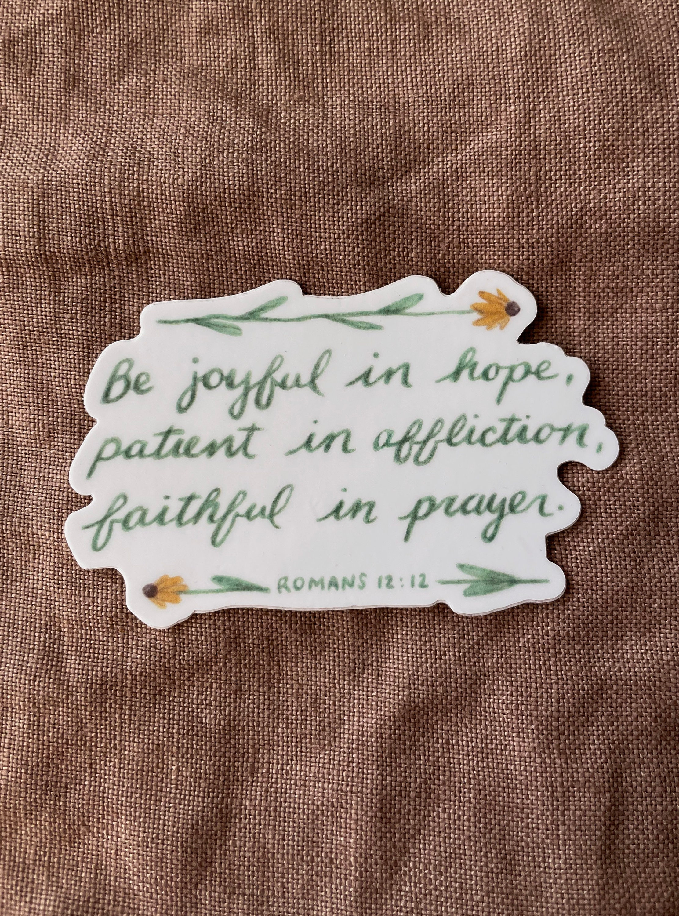 Bible Verse Vinyl Stickers Watercolor Designs Pretty and Etsy