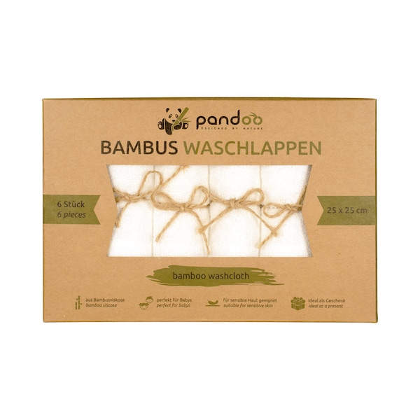 pandoo Bambus Waschlappen