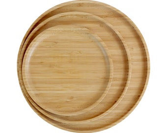 pandoo reusable bamboo plates | 3 sizes