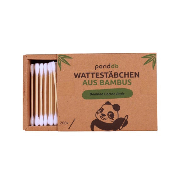 Pack of 4 - Bamboo Cotton Swabs (800 Pieces) - Etsy