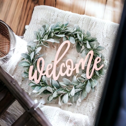 Lambs Ear Wreath Year Round Wreath Front Door Wreath Fall Etsy