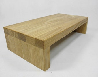 Sofa tray footstool wooden bench stool Ritsche oak stool bench stand footstool