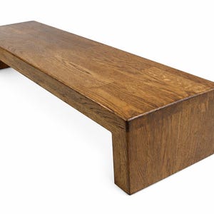 Panca in legno, rovere, rustico, panca, sgabello, poggiapiedi, panca per fiori, tavolo per fiori, supporto, portafiori, scaffale, scaffale in legno