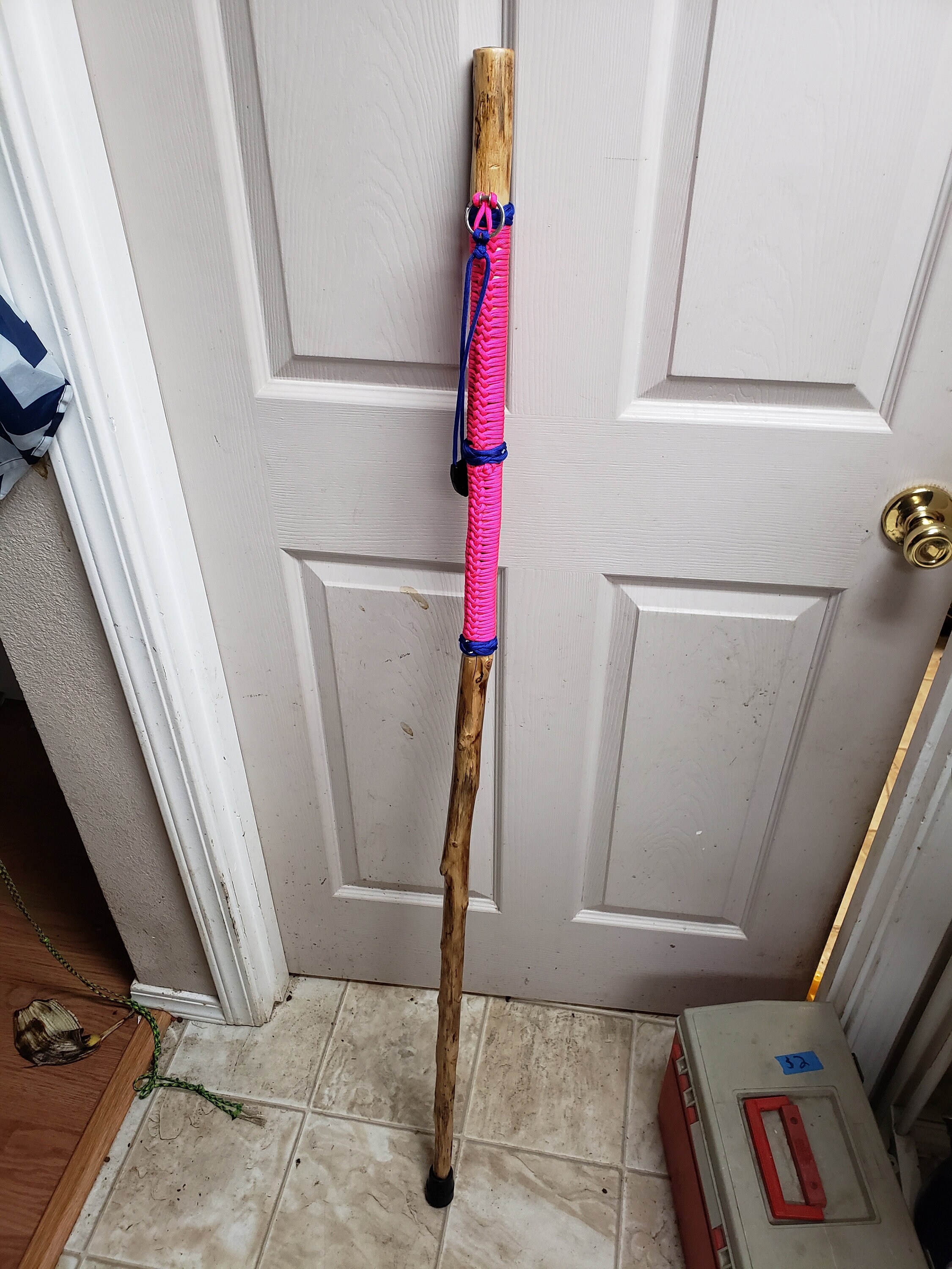 Custom Survival Hiking Staff Etsy