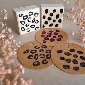 Stempel-Set Leomuster.