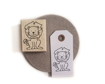 Lion stamp