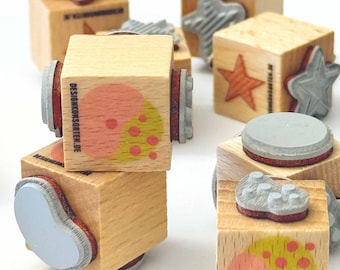 Stamp »Formtrio« (three-sided)