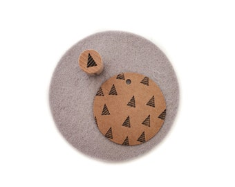 Mini stamp party hat.