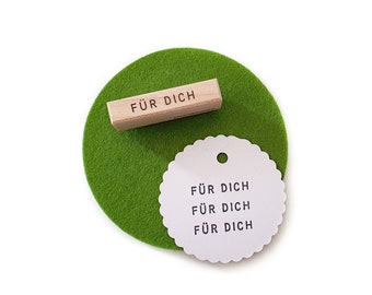 Text-Stempel »Für Dich«