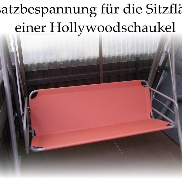 Sitz und Rücken Ersatzbespannung f. Hollywoodschau