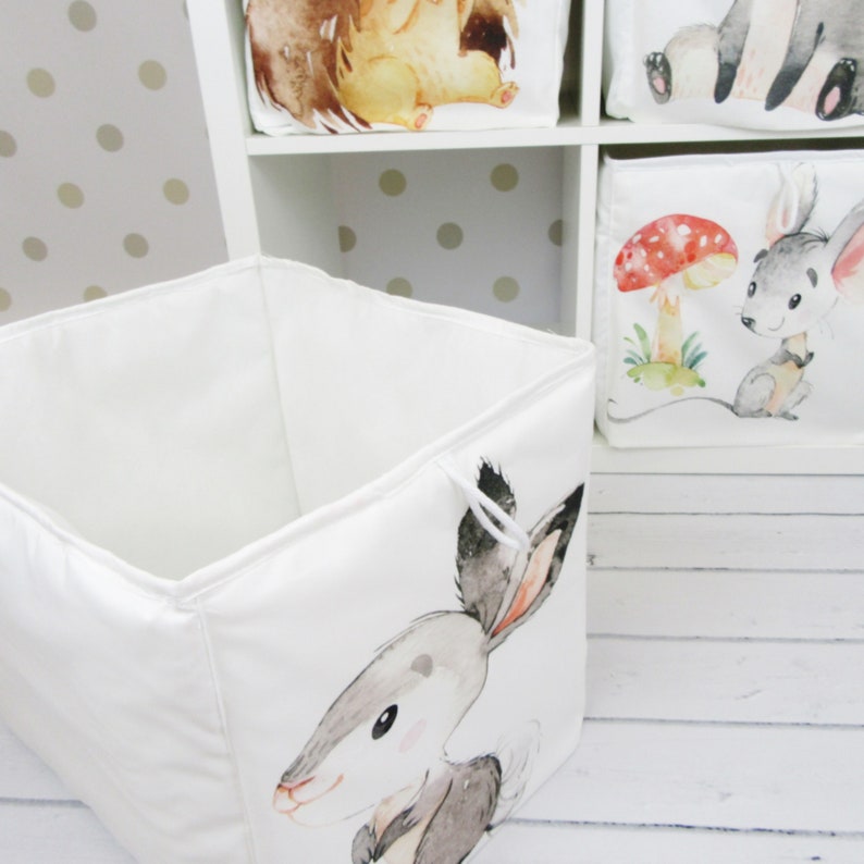 Toy Box Kallax Box Eket Box Animal Container Forest Etsy