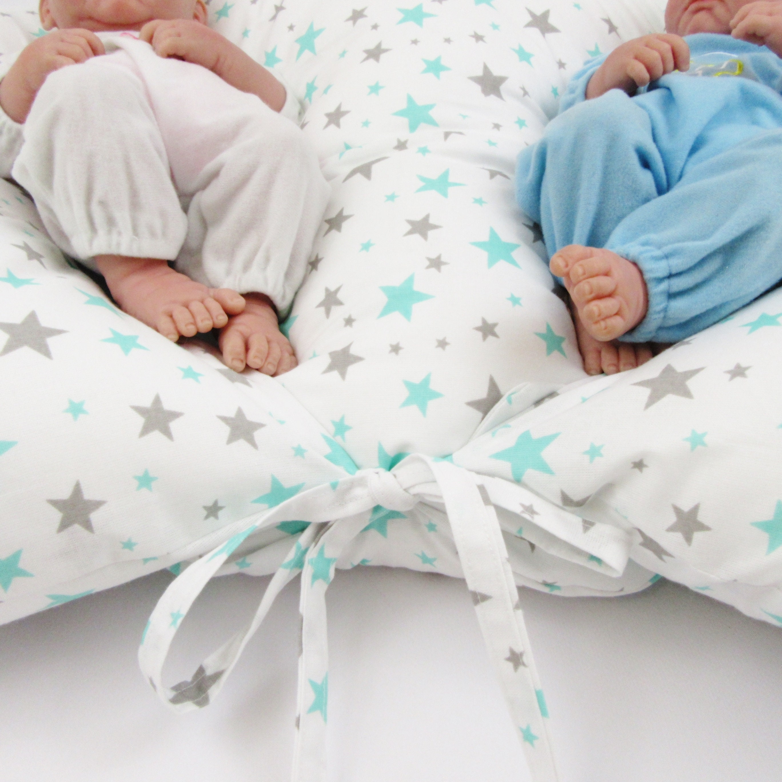 Twin Feeding Pillow Twins Pillow Double Pillow Twin Feeding Etsy