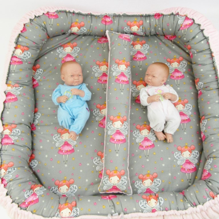 Babynest for twins cocoon for twins nest for twins play mat Etsy