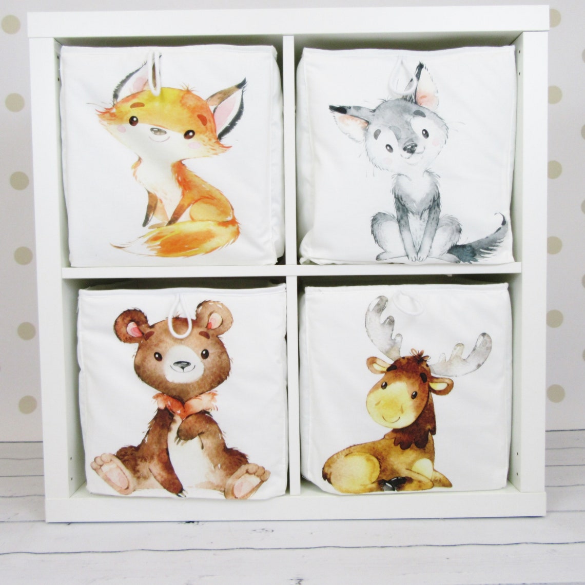 Toy Box Kallax Box Eket Box Animal Container Forest Etsy