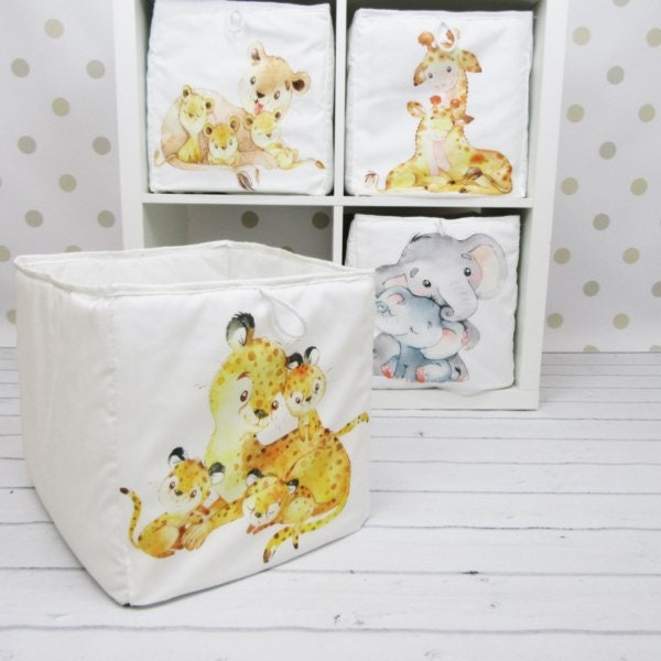 Toy Box Kallax Box Eket Box Animal Container Forest Etsy