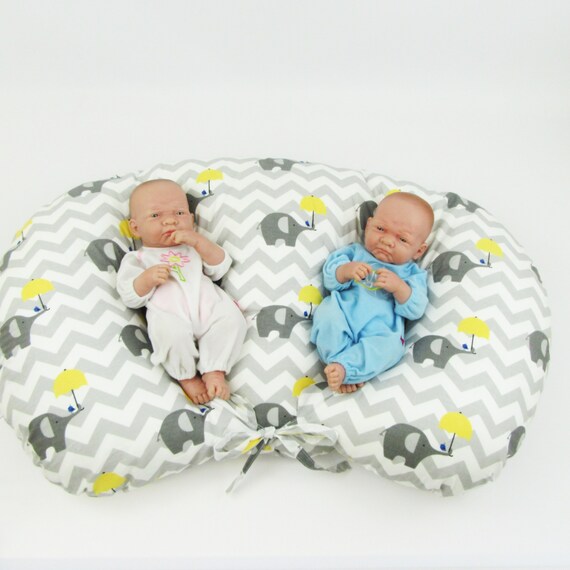 Pillow For Twins Pillow For Feeding Twins Big Pillow For Etsy