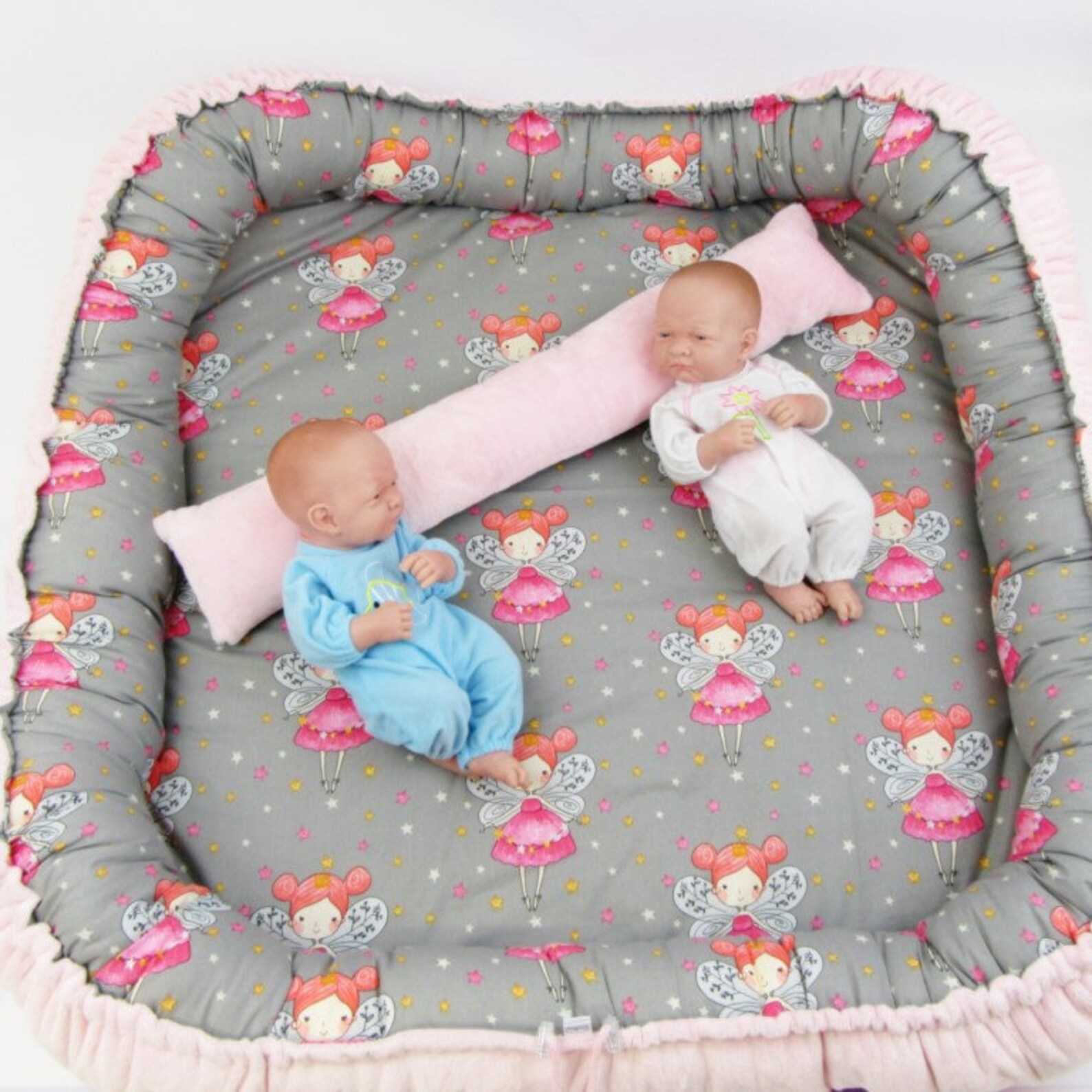 Babynest for Twins Cocoon for Twins Nest for Twins Play Mat Etsy