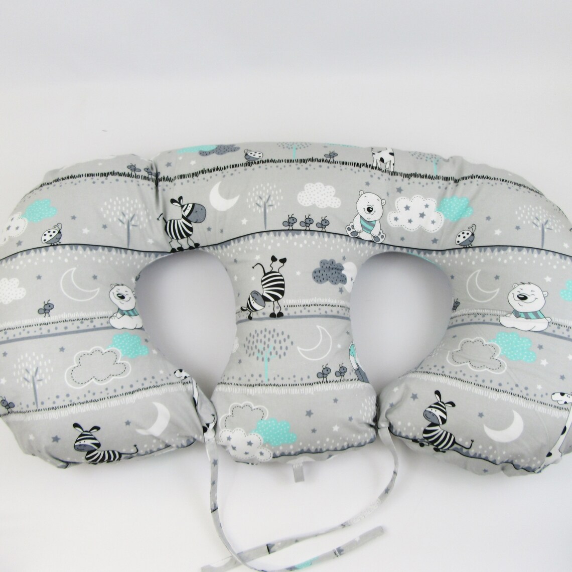 Pillow for Feeding Twins Pillow for Twins Double Pillow Etsy