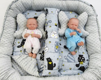 Twins Baby Nest  Etsy