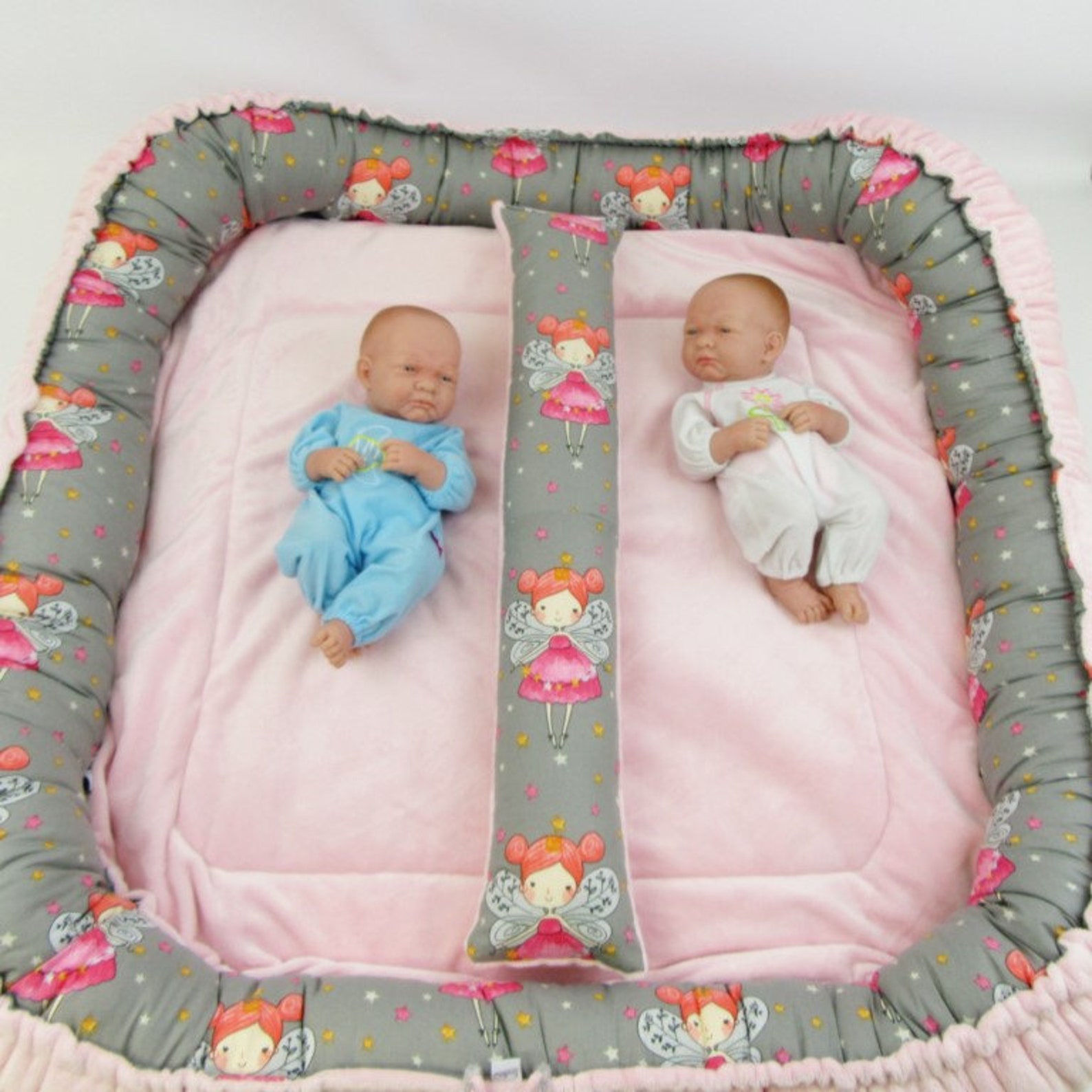 Babynest for Twins Cocoon for Twins Nest for Twins Play Mat Etsy