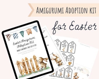 Amigurumi Adoption Kit for Easter