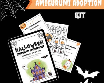 Halloween Amigurumi Adoption Kit