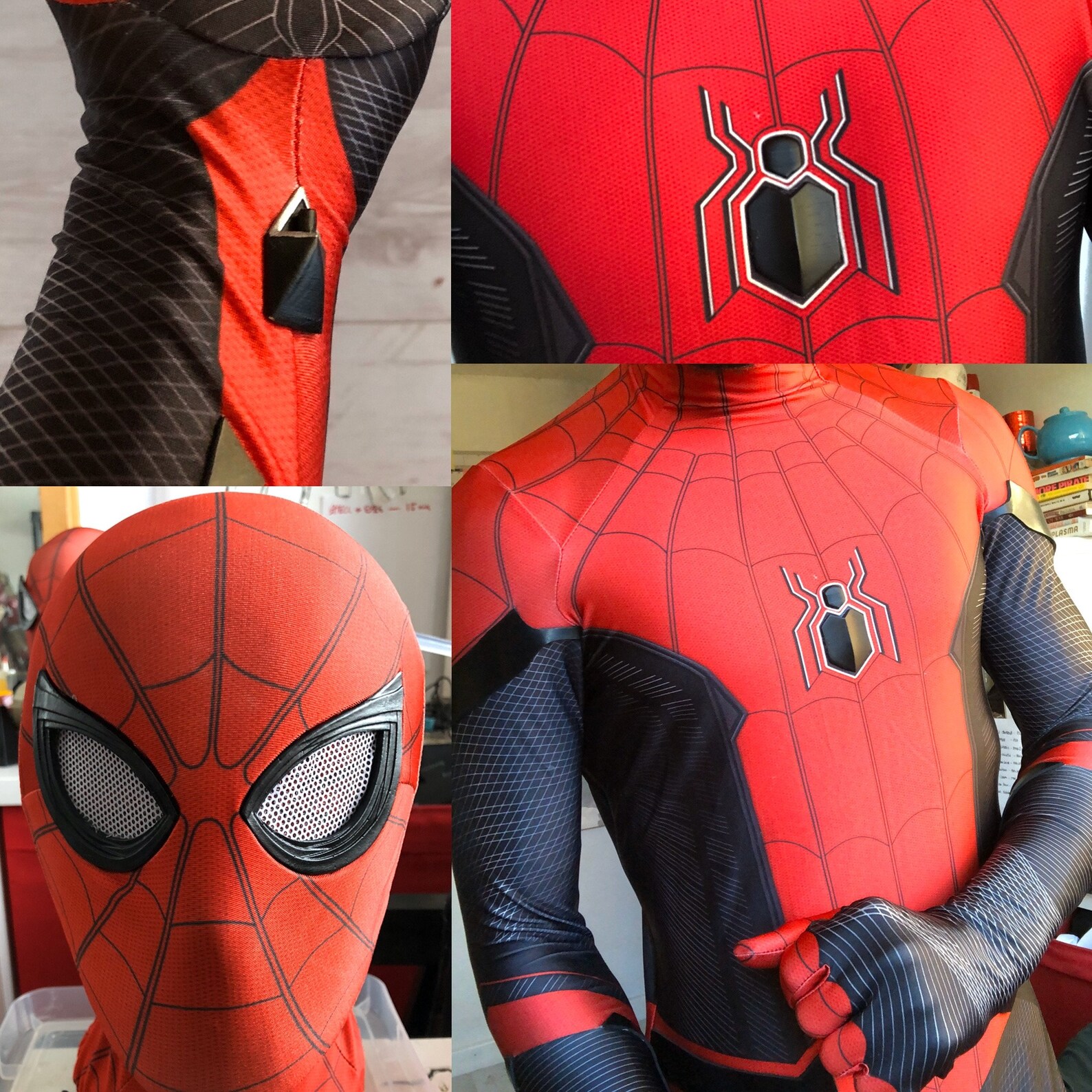 20+ Spider-Man Far From Home Suit Back PNG