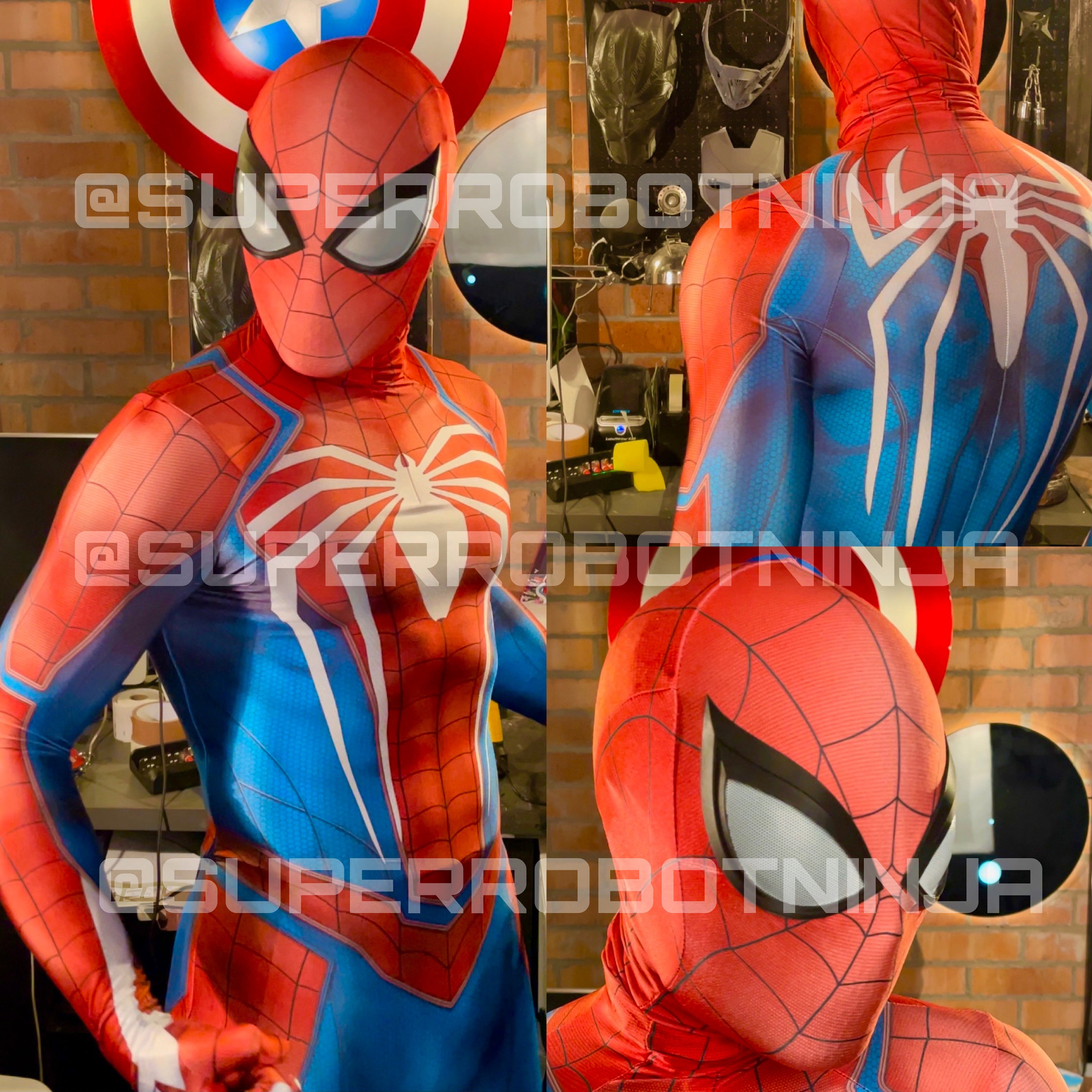 Spider-man Suit Insomniac PS4 bright - Etsy