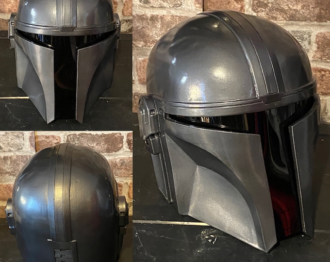 The Mandalorian Helmet Finished Model Etsy the-mandalorian-helmet-finished-model-etsy