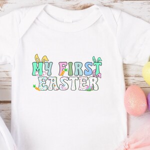 My First Easter, Baby Boy, Baby Girl, First Easter Shirt, First Easter Outfit, Baby Easter Gift, Newborn Easter, Little Easter Bunny