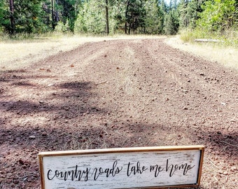 country roads song etsy