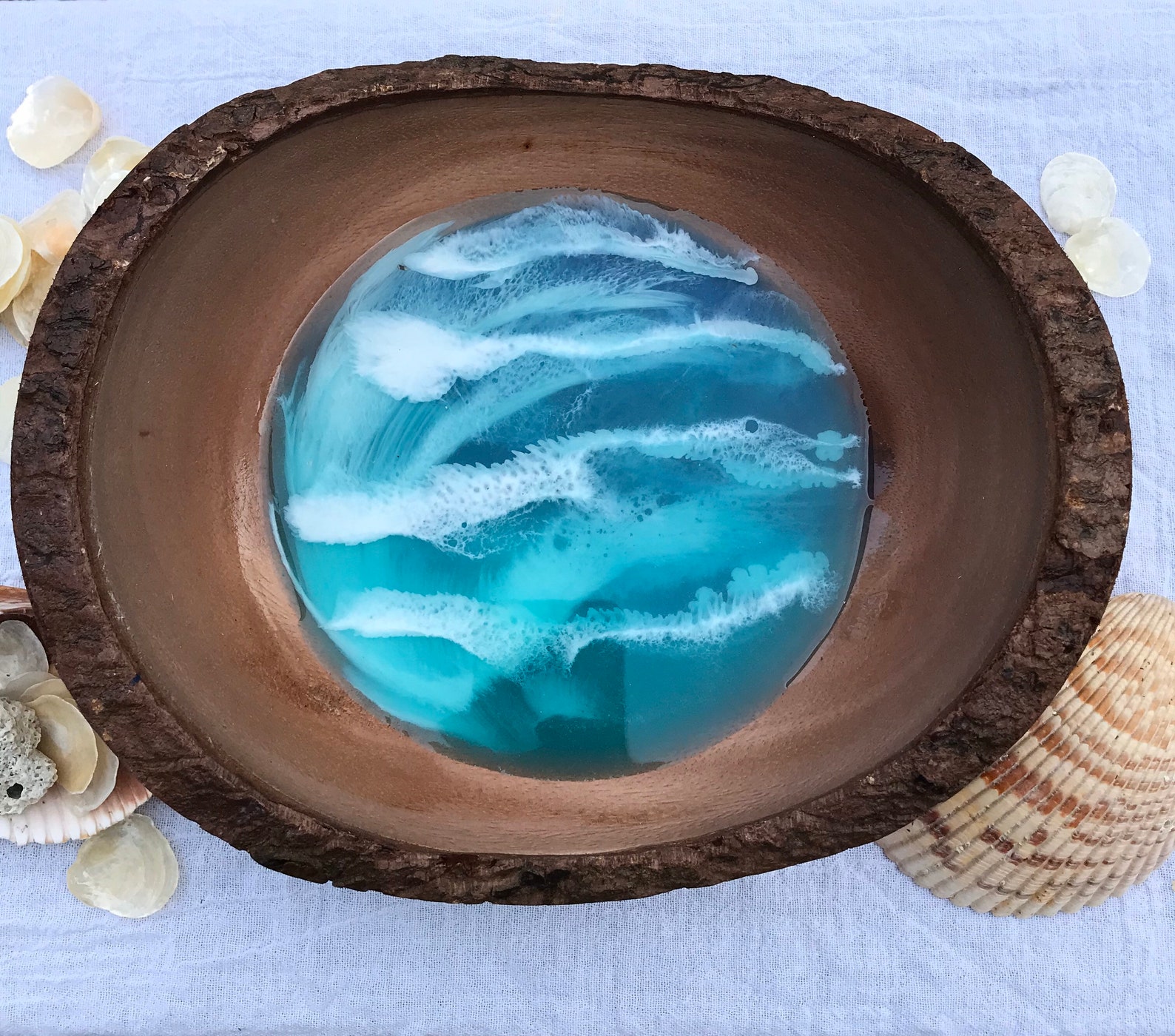 Layered Waves Bowl large Etsy
