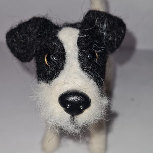 Parson Russel felt dog