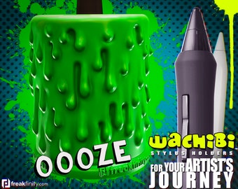 Artist Stylus Digital Pen Holder Stand. Gifts for illustrators, and digital artists. Fitting Wacom, Apple Pencil, Huion, XP-Pen & more.
