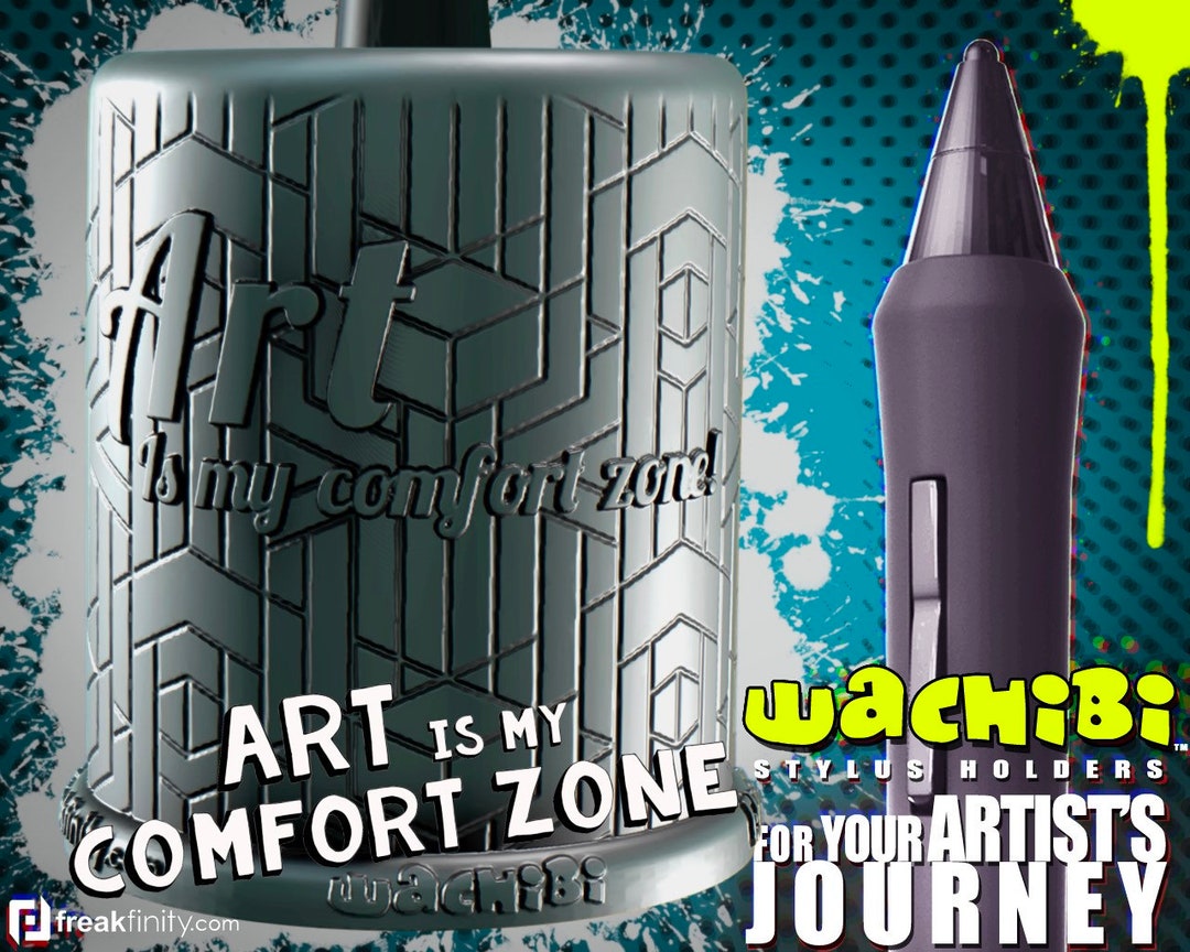 Artist Stylus Digital Pen Holder Stand. Gifts for Illustrators, and