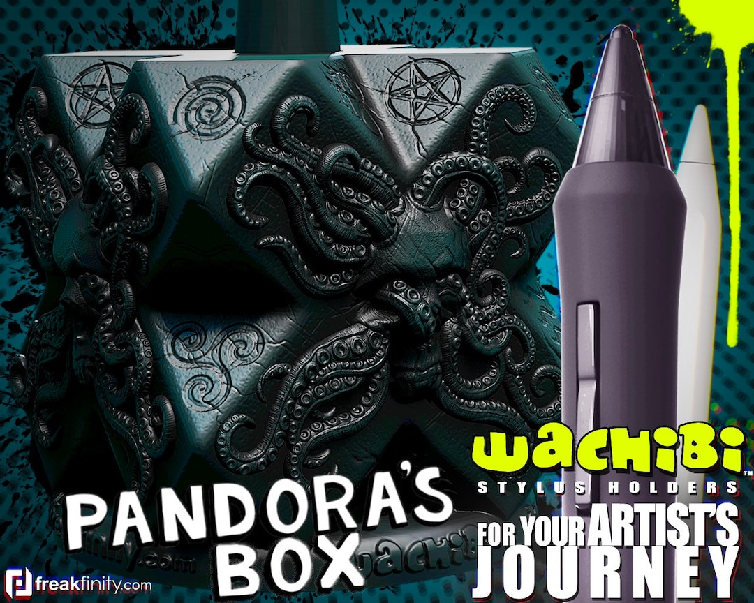 Artist Stylus Digital Pen Holder Stand. Gifts for Illustrators, and