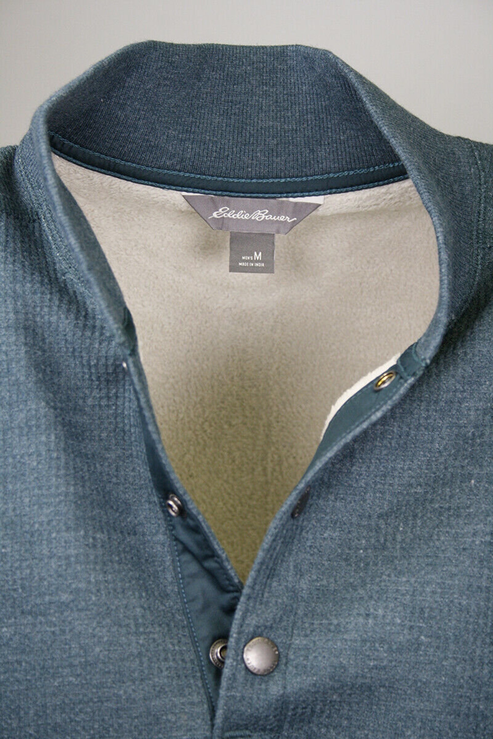 Eddie Bauer Men's SherpaLined Thermal Henley L/S TShirt Etsy