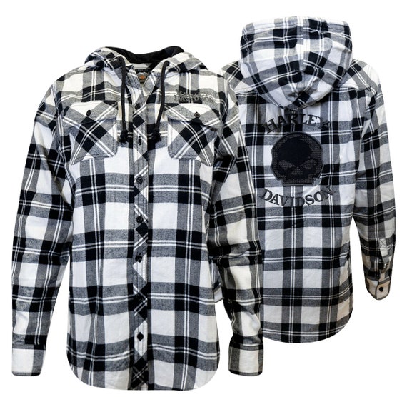 Womens hooded flannel shirts Clearance